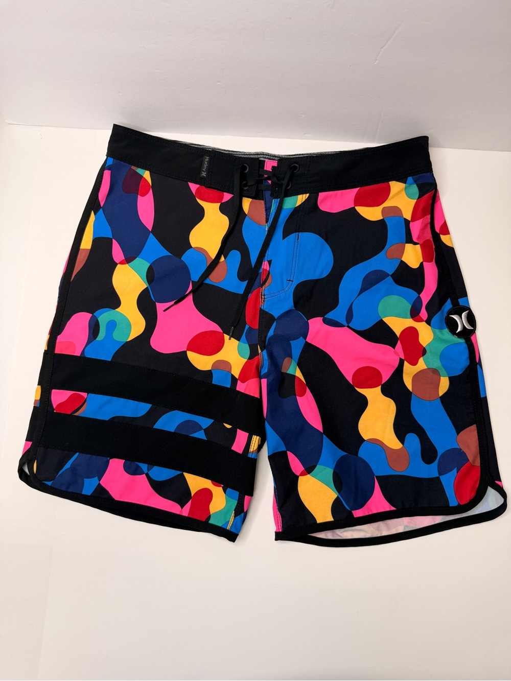 Hurley Phantom Candy Pop Colorful Boardshorts Rare Limited Edition Size 29”